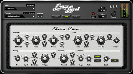 Applied Acoustics Systems Lounge Lizard EP-4 v4.4.0 WiN MacOSX